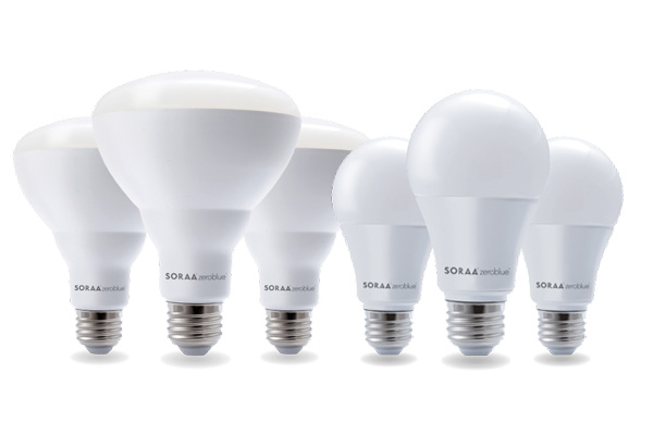 collection of circadian light balanced bulbs from SORAA